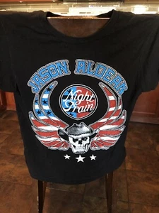 Jason Aldeen Night Train M T shirt BLACK - Picture 1 of 4
