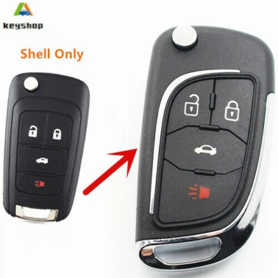 Модифицировать дистанционный ключ оболочки чехол брелок 4B для Chevrolet Equinox Camaro Cruze искра - Изображение 1 из 3