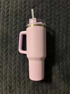 Insulated Stainless Steel Travel Mug 40 Oz Tumbler with Handle - Picture 1 of 3