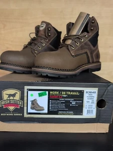NEW Irish Setter Men's Ramsey 2.0 Waterproof Work Boots Sz 11 EE / WW 83648 - Bild 1 von 10