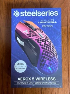 SteelSeries Aerox 5 Destiny 2 Wireless Mouse End of Light Limited Edition - Picture 1 of 3