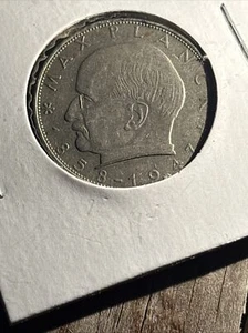 1957 2 German Marks Mint Mark D - Picture 1 of 2