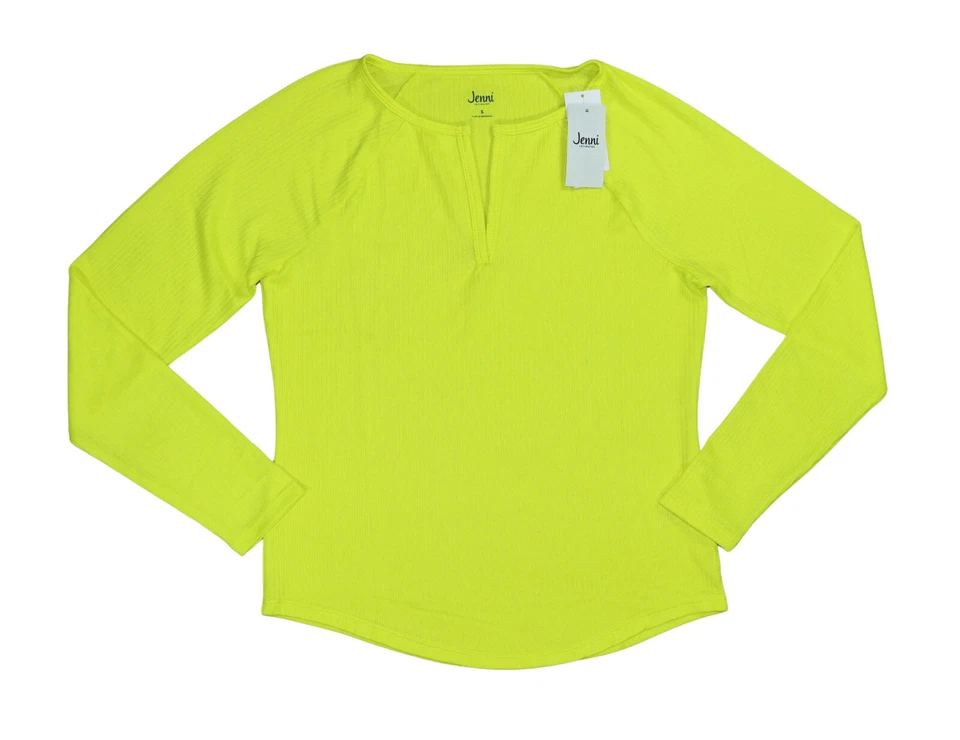 Womens Pajama Top Yellow XXLarge JENNI