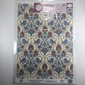 Whimsical Mediterranean - Decoupage Rice Paper - Dixie Belle Belles & Whistles - Picture 1 of 8