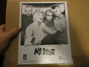 2 NO DOUBT 1991 INTERSCOPE RECORDS PRESS PHOTO GWEN STEFANI ROCK STEADY 8" x 10" - Picture 1 of 8