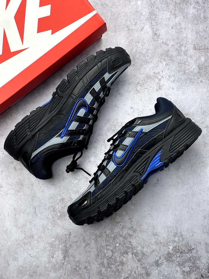 Nike P-6000 Men’s "Black Obsidian Blue" Multiple Sizes | Next Day Delivery - Image 1 of 1