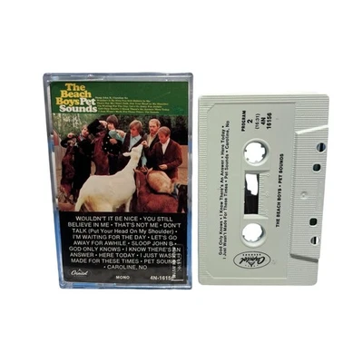 THE BEACH BOYS - PET SOUNDS (Cassette, 1980, Capitol Records) 4N-16156 ~ Mono - Image 1 of 2