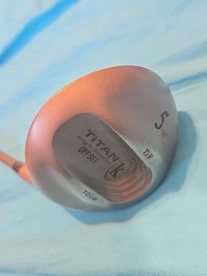 K Tour Titan High Power Offset RH 3, 5 Woods Graphite Shafts - Image 1 of 4