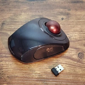 Kensington Orbit Wireless Mobile Trackball M01380-M Mouse w/ USB Reciever K72352 - Photo 1/10