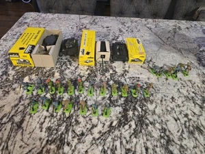 Lot Vintage Solido #222, 207, 208 Tiger Tanks & soldiers - Picture 1 of 18