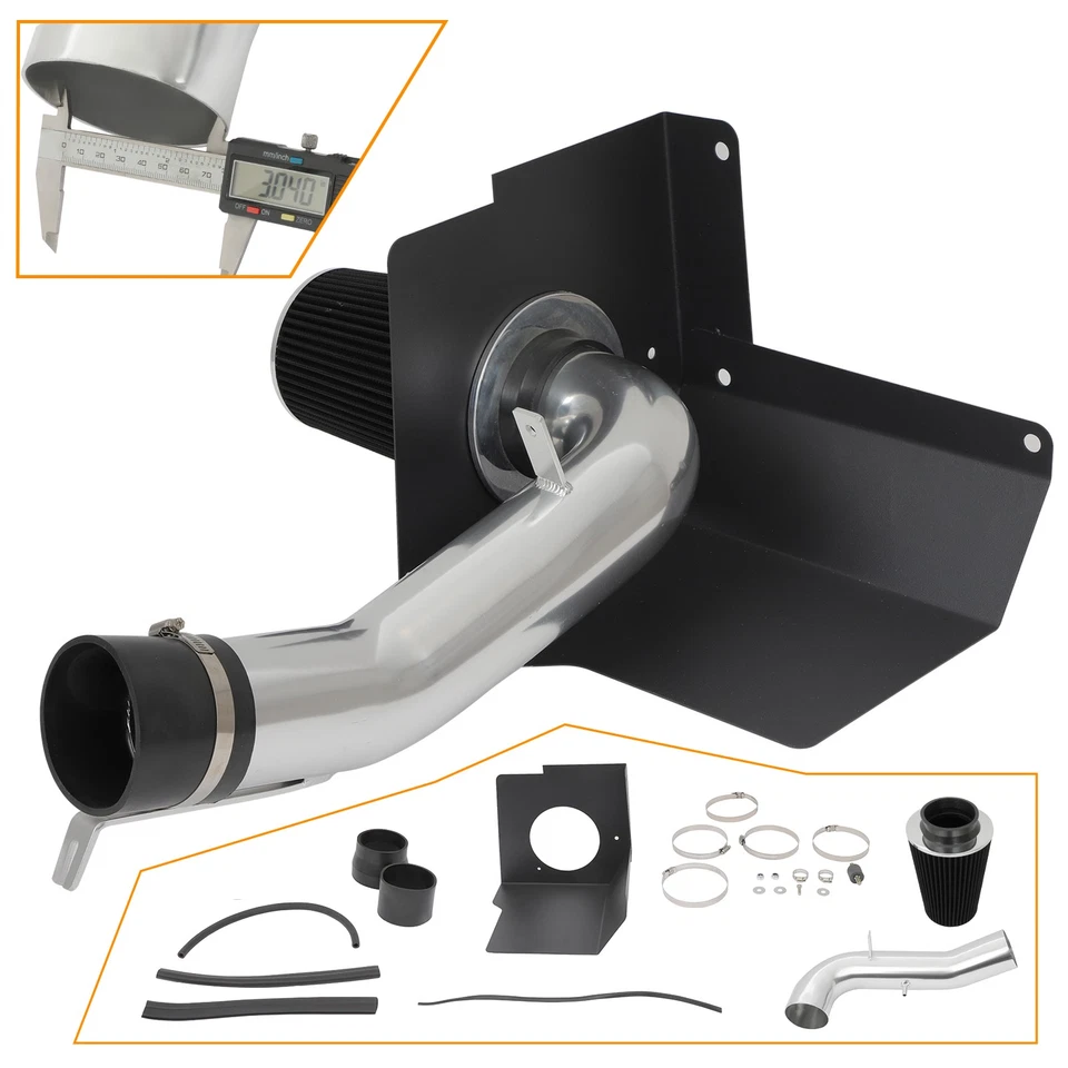 Kit de admisión de aire frío para GMC Yukon XL 1500 6,2 L + protector térmico 2010-2013 Foto 1 de 1