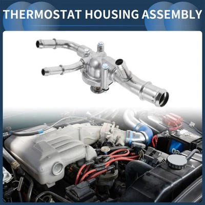 Conjunto de carcasa de termostato de refrigerante de motor para Chevrolet Impala V6 3,6 L 2014-19 Foto 1 de 4