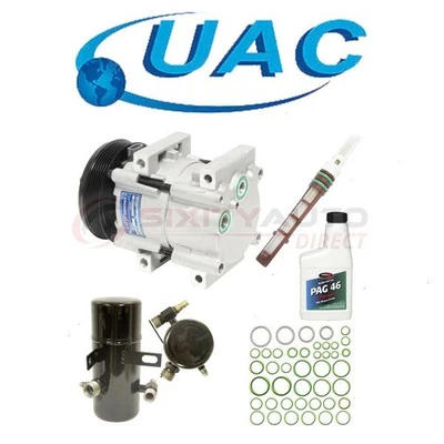 UAC AC Compressor & Component Kit for 1994-1995 Ford F-250 5.0L 5.8L V8 - nm - Image 1 of 4