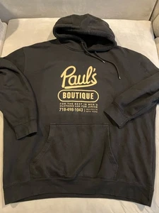 NWOT - RARE - BEASTIE BOYS - Paul's Boutique - Black Graphic Hoodie - Men's XXL - Picture 1 of 4