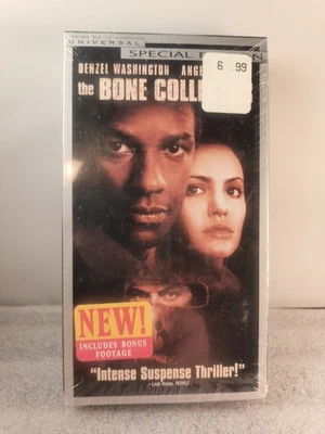 The Bone Collector (VHS, 2000) Special Edition Original USA PRINTED NEW  - Image 1 of 4