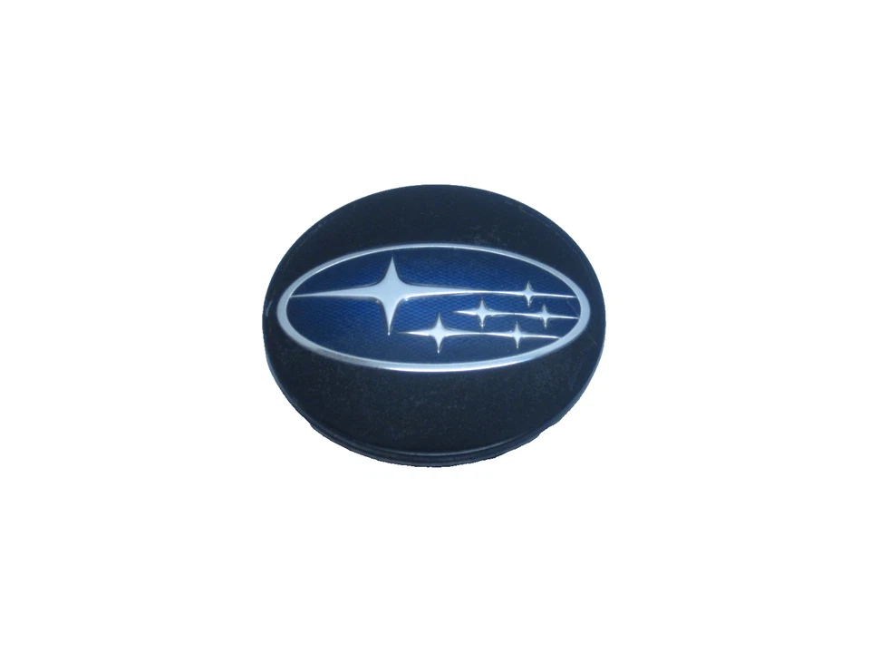 Tapa central de rueda SUBARU CROSSTEK, FORSTER, LEGACY, OUTBACK, WRX OE 28821VA000 #2D-12 Foto 1 de 2