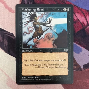 Withering Boon - Mirage - Magic: The Gathering MTG - Bild 1 von 3