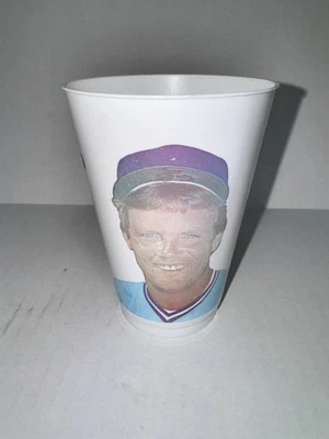 Vintage 1982 George Brett Kansas City Royals 7-Eleven Plastic Slurpee Cup - Image 1 of 4