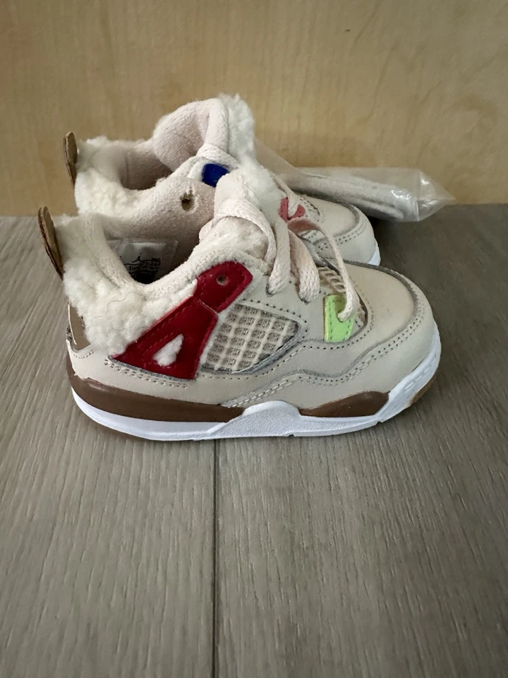 Nike Air Jordan 4 Retro TD TALLA 5C - “Where the Wild Things Are” DH0571-264 Foto 1 de 4