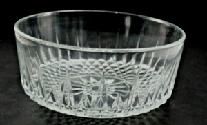 Arcoroc France Clear Glass 7.75" Diamond Starburst Serving Bowl Vintage  - Picture 1 of 4