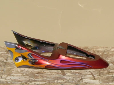 Carenado trasero pintado personalizado 03-07 XB9R Buell Firebolt cubierta trasera Foto 1 de 4