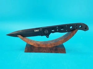 CRKT M16-01KS Carson Design Frame Lock Plain Edge Black Pocket Knife!!! - Picture 1 of 12