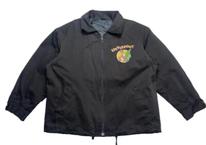 Vintage The Land Before Time Littlefoot Jacket Black Rare 1988 Universal - Picture 1 of 6