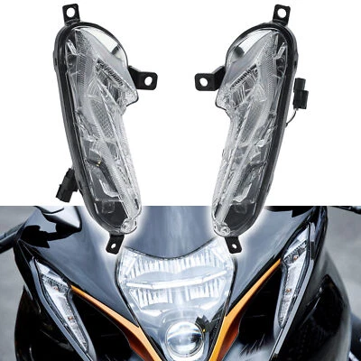Front Amber Turn Signals Light Fit For Suzuki Hayabusa GSX1300R 2022-2024 2023 - Image 1 of 4