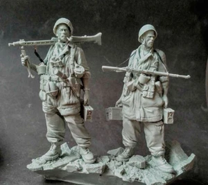 AC Models 1/16 German Paratroopers with MG 42 (2 figures, base, accesories) - Picture 1 of 1