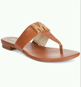 ¡NUEVO! Sandalias planas de tanga MICHAEL Michael Kors Hayley talla 5,5 M - Imagen 1 de 5