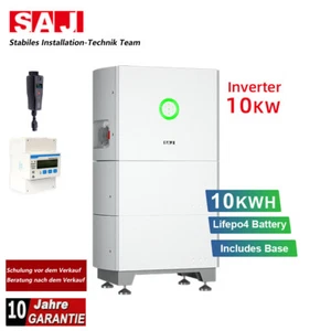 SAJ Hybrid-Wechselrichter 10KW Stromspeicher Batteriespeicher 10kWh All-in-One  - Bild 1 von 13