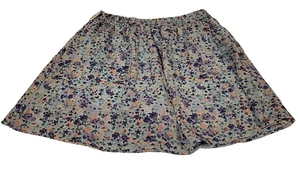 SPEECHLESS Girls Floral Skort Skirt Shorts Size 14 Lt. Blue base - Picture 1 of 2