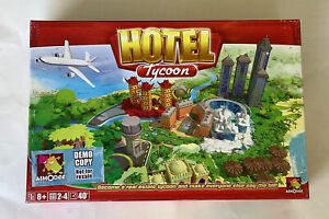 Hotel Tycoon Board Game Demo Copy Complete New Sealed Contents Asmodee 2014