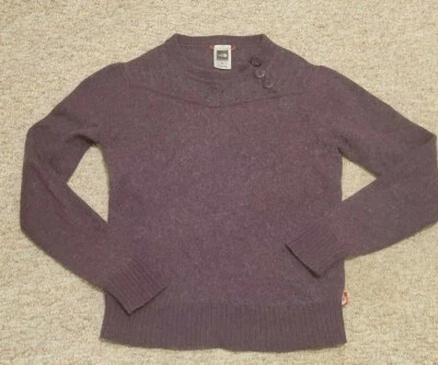 The North Face Purple Wool Blend Sweater Women's Size S/P - Image 1 of 4