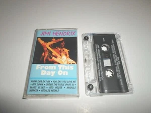 Tested ! Jimi Hendrix *From This Day On* Cassette Tape Album Red House Rock UPC - Picture 1 of 4