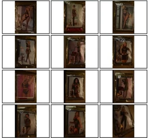 12 Stück Sexy Bodystocking Straps Catsuit Dessous Sexy Erotik Schritt offen - Bild 1 von 13