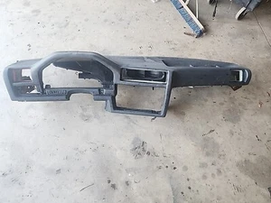 BMW E30 325I M3 320I 325e 325IX Dashboard Panel Cover Black 157K OEM Cracked - Picture 1 of 14