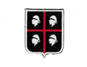 [Patch] Sardinia Shield 4 Mori 6 X 7,5 CM Embroidered Patch Embroidery - 524 - Picture 1 of 1