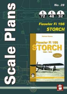 Scale Plans No. 28 - Fieseler Fi 156 Storch - Foto 1 di 1
