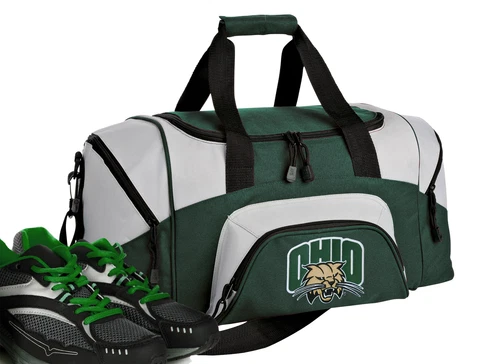 Ohio University Bobcats Small Duffel Bag or Overnight Duffle Cover
