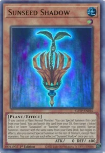 Yugioh - Sunseed Shadow (Ultra Rare) (1st Edition) - GFTP-EN016 P - Picture 1 of 1