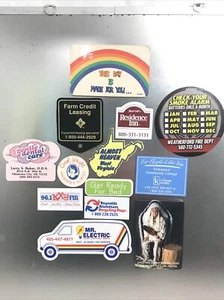 13 imanes surtidos Iowa Oklahoma KKXY arco iris Weatherford Larry Baker imán - Imagen 1 de 7