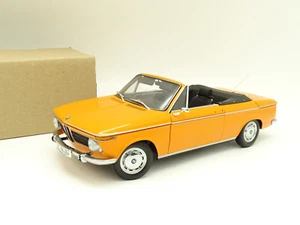 MINICHAMPS Sb 1/18 - BMW 1600 Cabrio Arancione 1967 - Foto 1 di 5