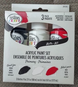 Testors Craft By Rust-Oleum - Multipurpose Acrylic Paint Set - Water Based - Picture 1 of 3