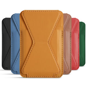 For iPhone 13 12 Pro Max MagSafe Leather Wallet Card Holder Stand Magnetic Case