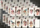 B.A.T.-FULL SET- BEAUTIES PICTURE HATS 2 1914 (2ND SERIES 32 CARDS) ALL SCANNED