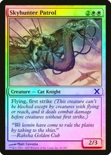 Skyhunter Patrol FOIL 10th Edition MINT White Common MAGIC MTG CARD ABUGames