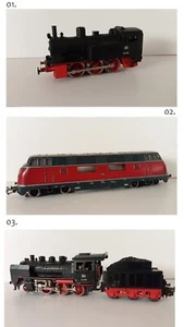 3x Modelleisenbahn H0 Märklin Zug Lok  - Bild 1 von 13
