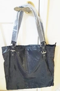 Bolso de Moda Oriflame ALESSANDRA Serpiente Negro Nuevo sin Etiquetas - Imagen 1 de 3