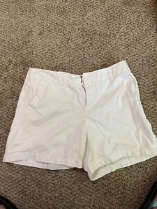 Merona Women White Shorts 12